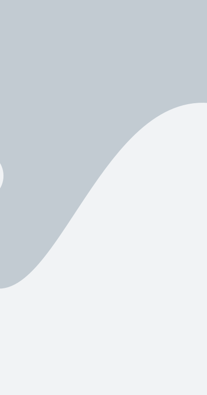 Abstract minimalist landscape: pale blue sky, white curved hills, and a small white moon.